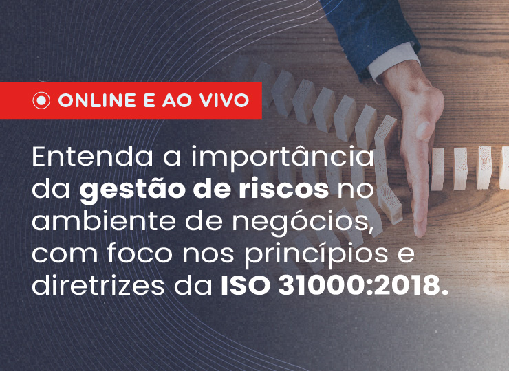Imagem do curso CURSO: GESTÃO DE RISCOS BASEADO NAS DIRETRIZES DA ISO 31000:2018