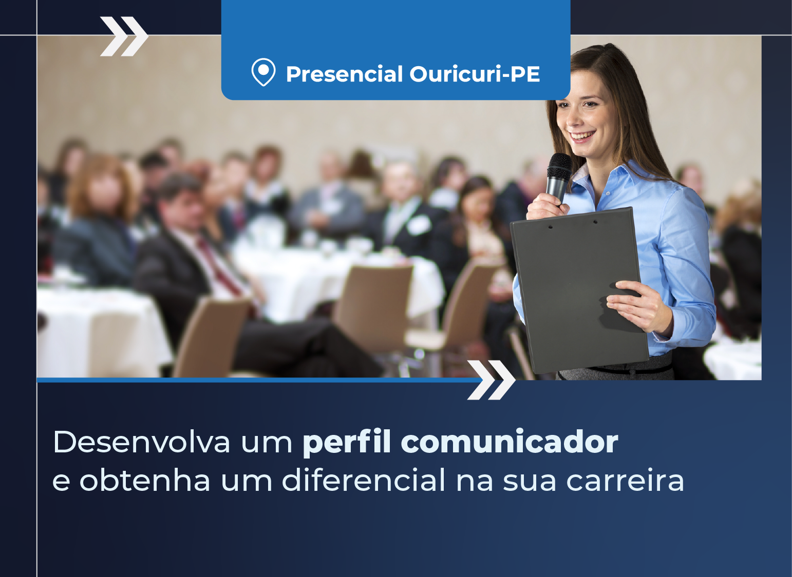 Imagem do curso CURSO: ORATÓRIA E COMUNICAÇÃO EMPRESARIAL