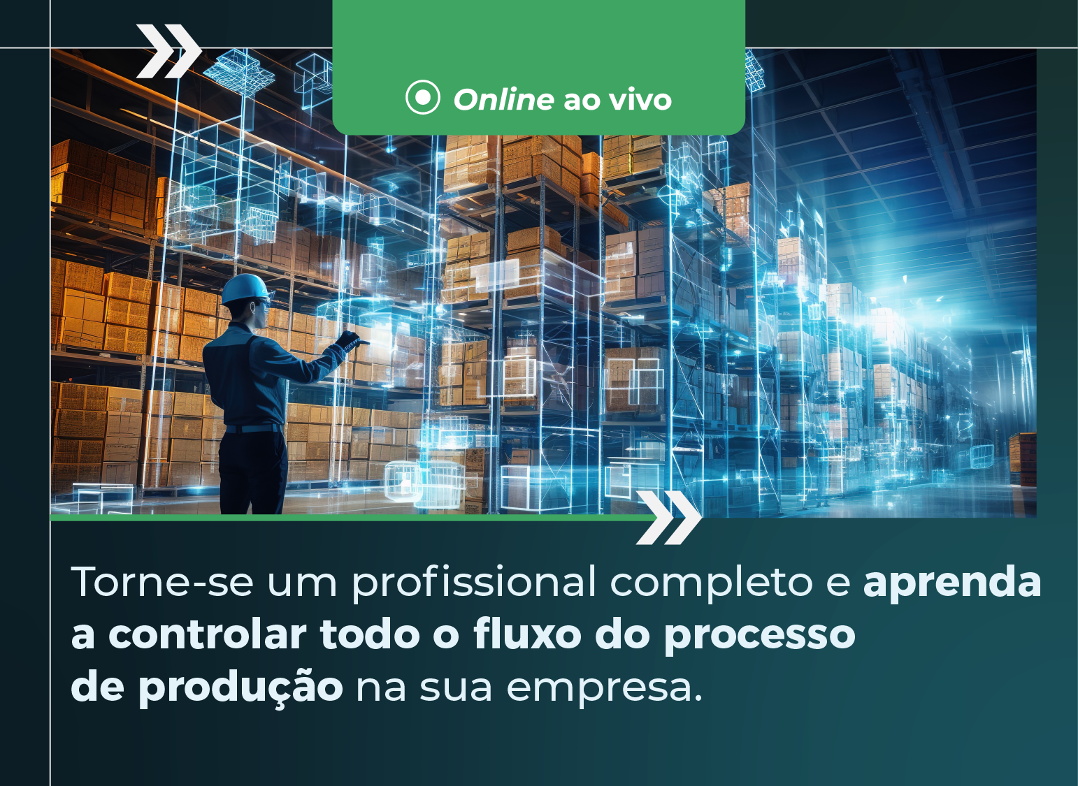 Imagem do curso CURSO PPCP: PLANEJAMENTO, PROGRAMAÇÃO E CONTROLE DE PRODUÇÃO