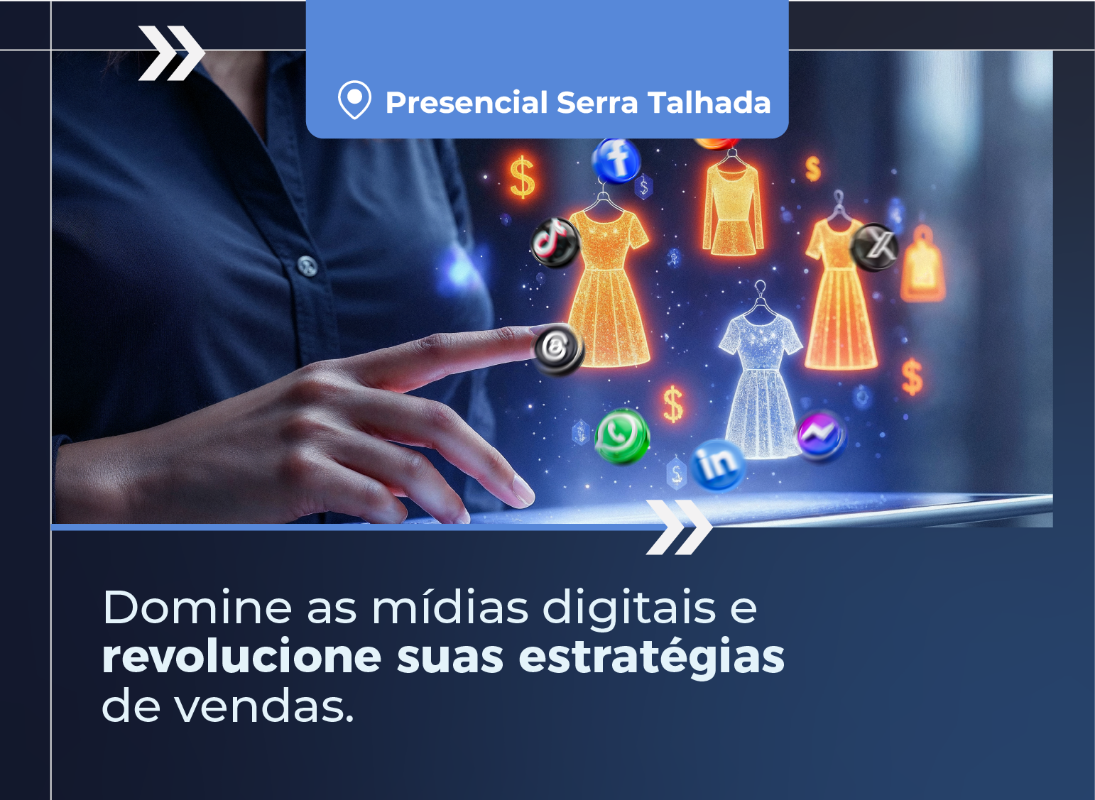 Imagem do curso CURSO: GESTÃO DE MÍDIAS DIGITAIS E VENDAS
