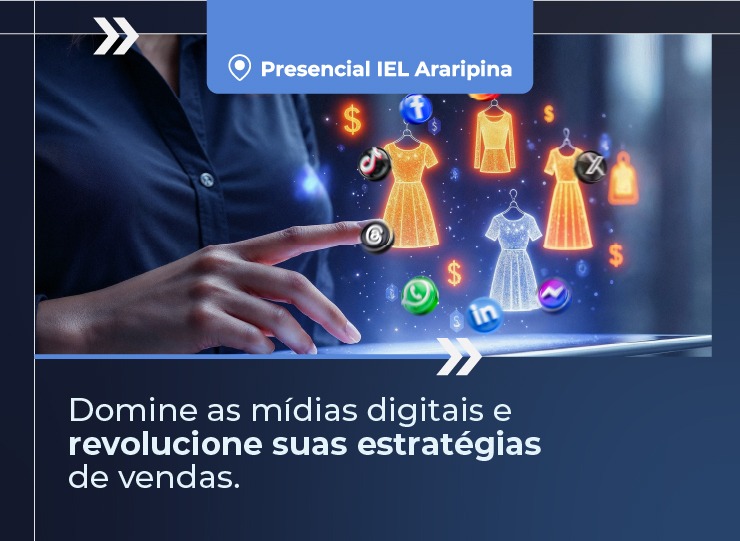 Imagem do curso CURSO: GESTÃO DE MÍDIAS DIGITAIS E VENDAS