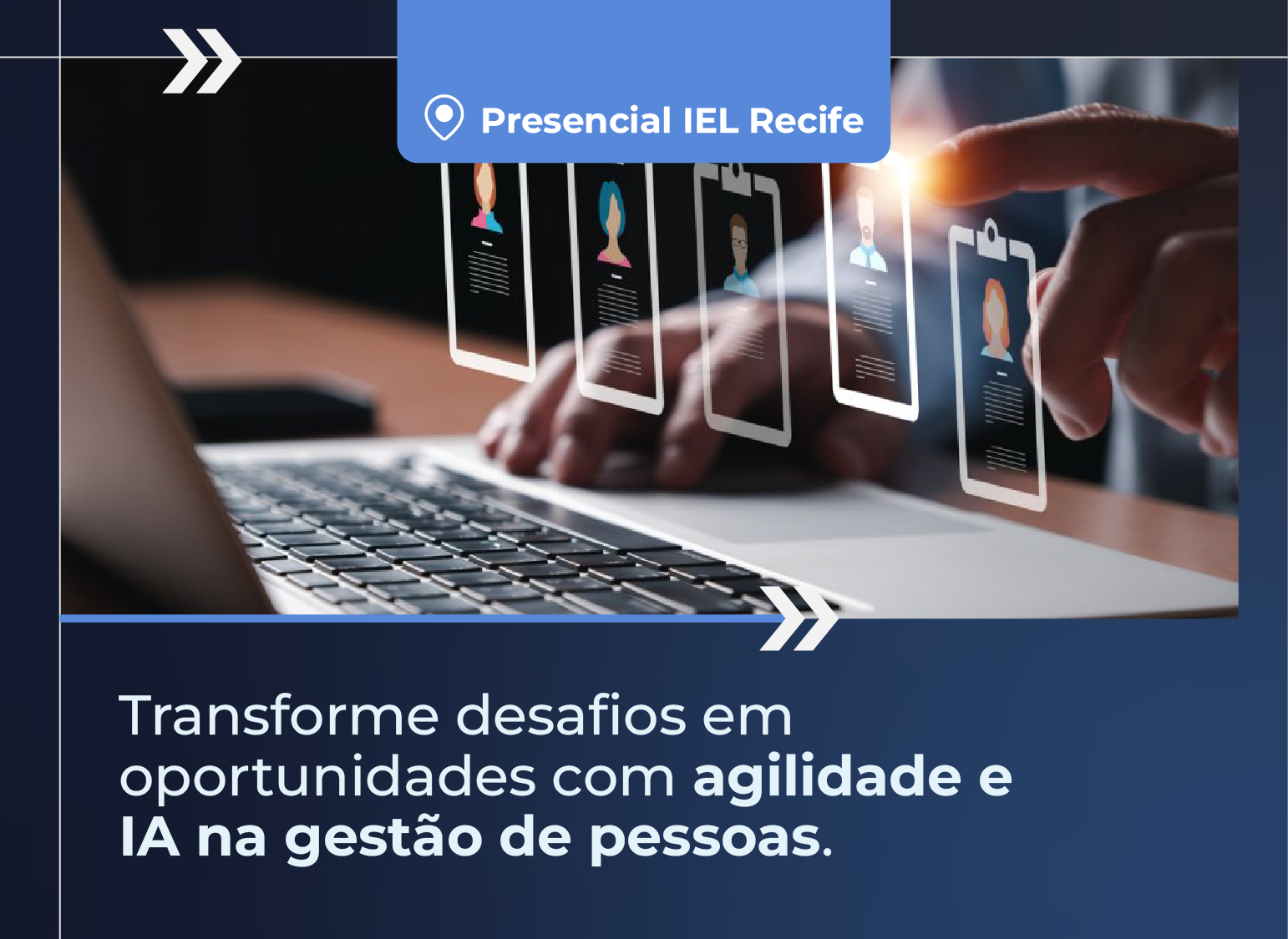 Imagem do curso CURSO DE FERRAMENTAS DE AGILIDADE E IA PARA POTENCIALIZAR A GESTÃO DE PESSOAS