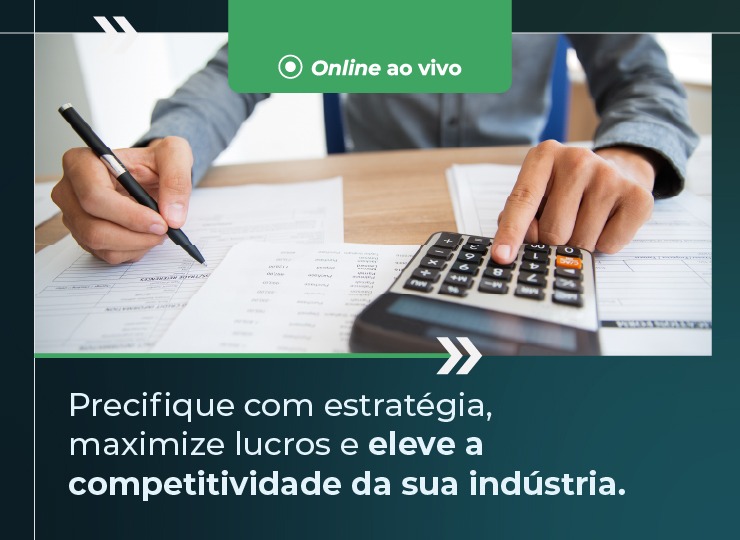 Imagem do curso CURSO: FORMAÇÃO DE PREÇOS APLICADO À INDÚSTRIA